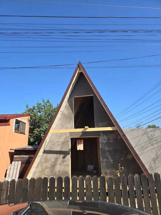 Realizam cabane tip A la cheie