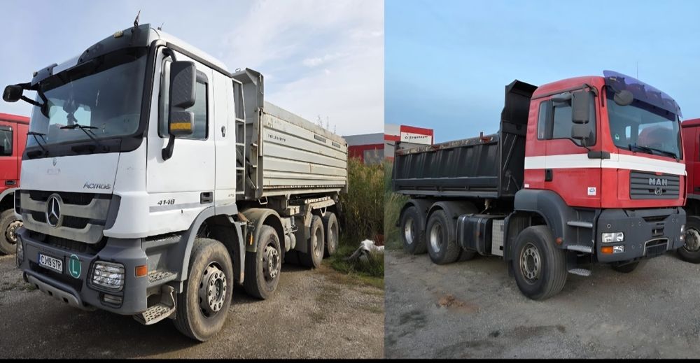 Vând bascule 8x4 și 6x4