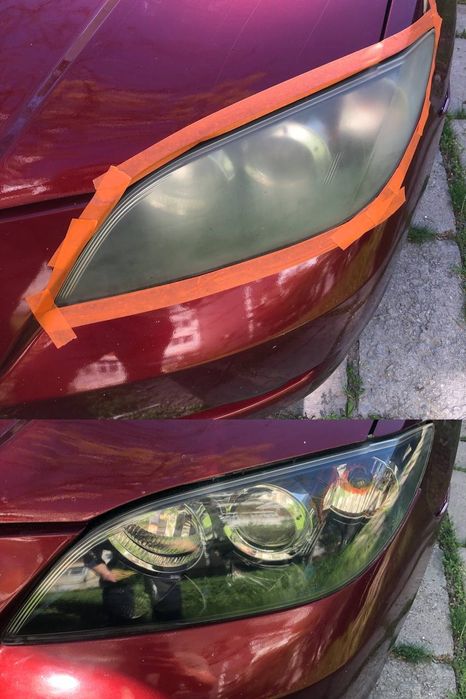 Полиране /фолиране/ лакиране на фарове