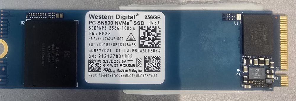 Ssd, Nvme, m2 -256gb,