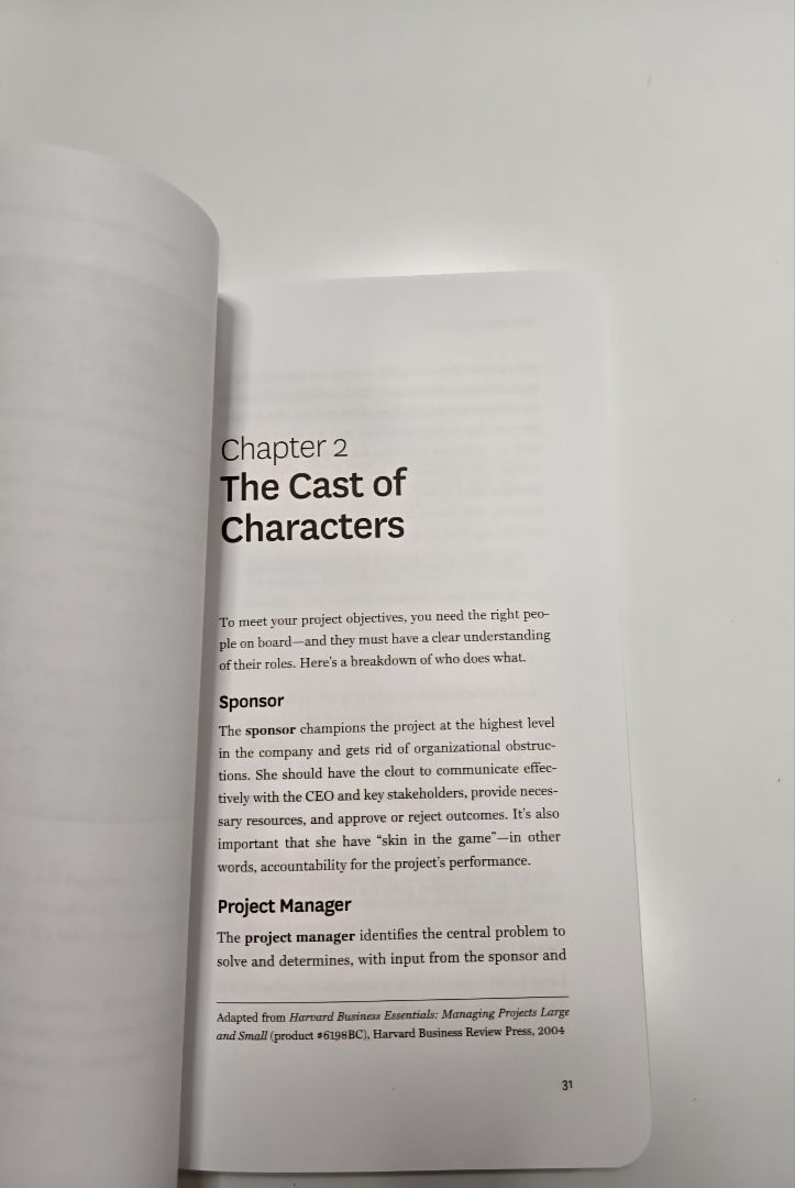 Project management HBR Guide