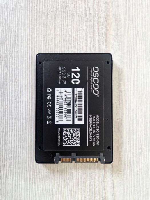SSD OSCOO 120 GB - в хорошем состоянии