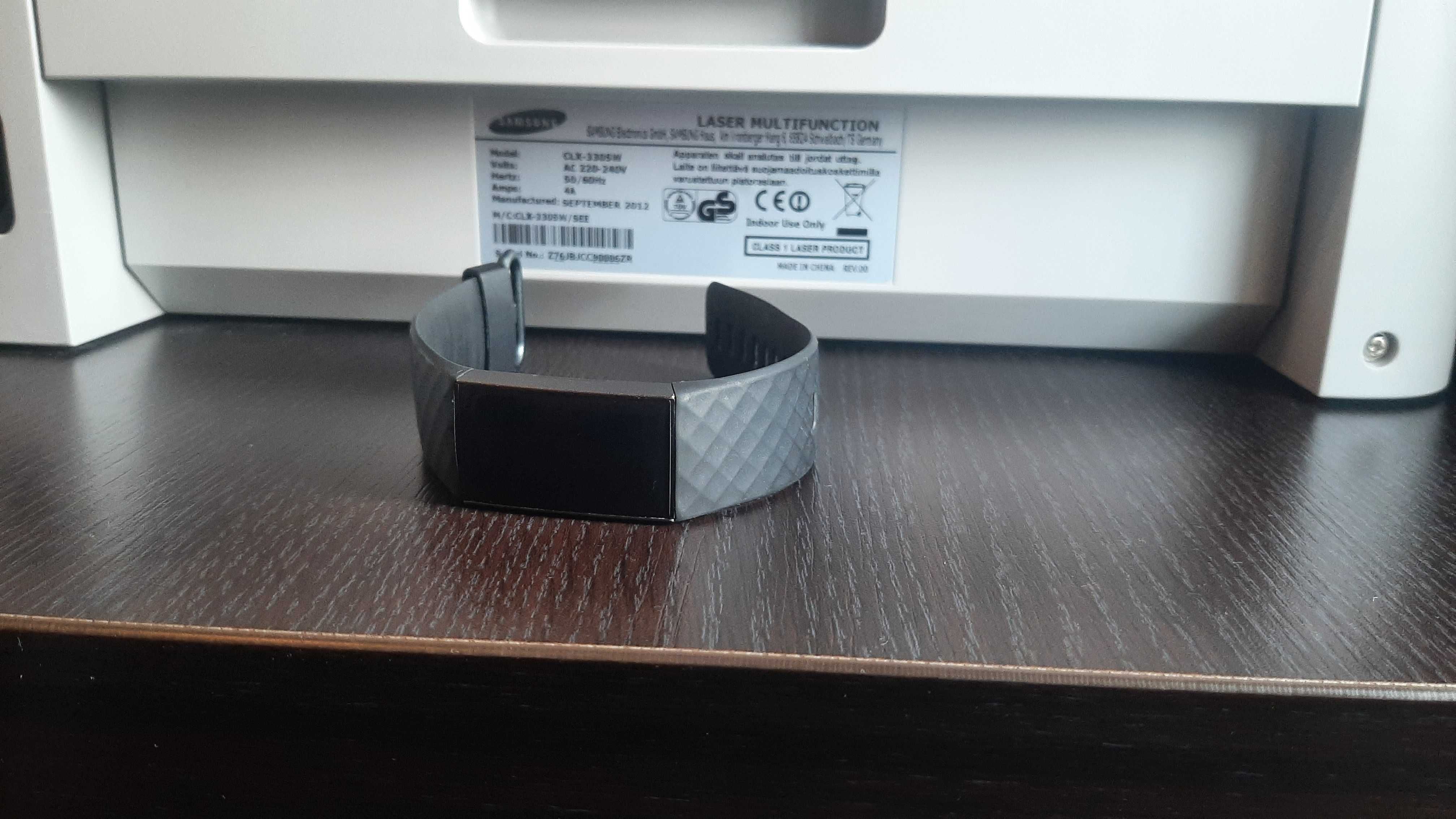 Fitbit Charge 3, Graphite, Black