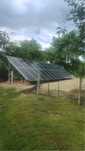 Sistem complet de montaj la sol pentru 8 panouri foto-voltaice