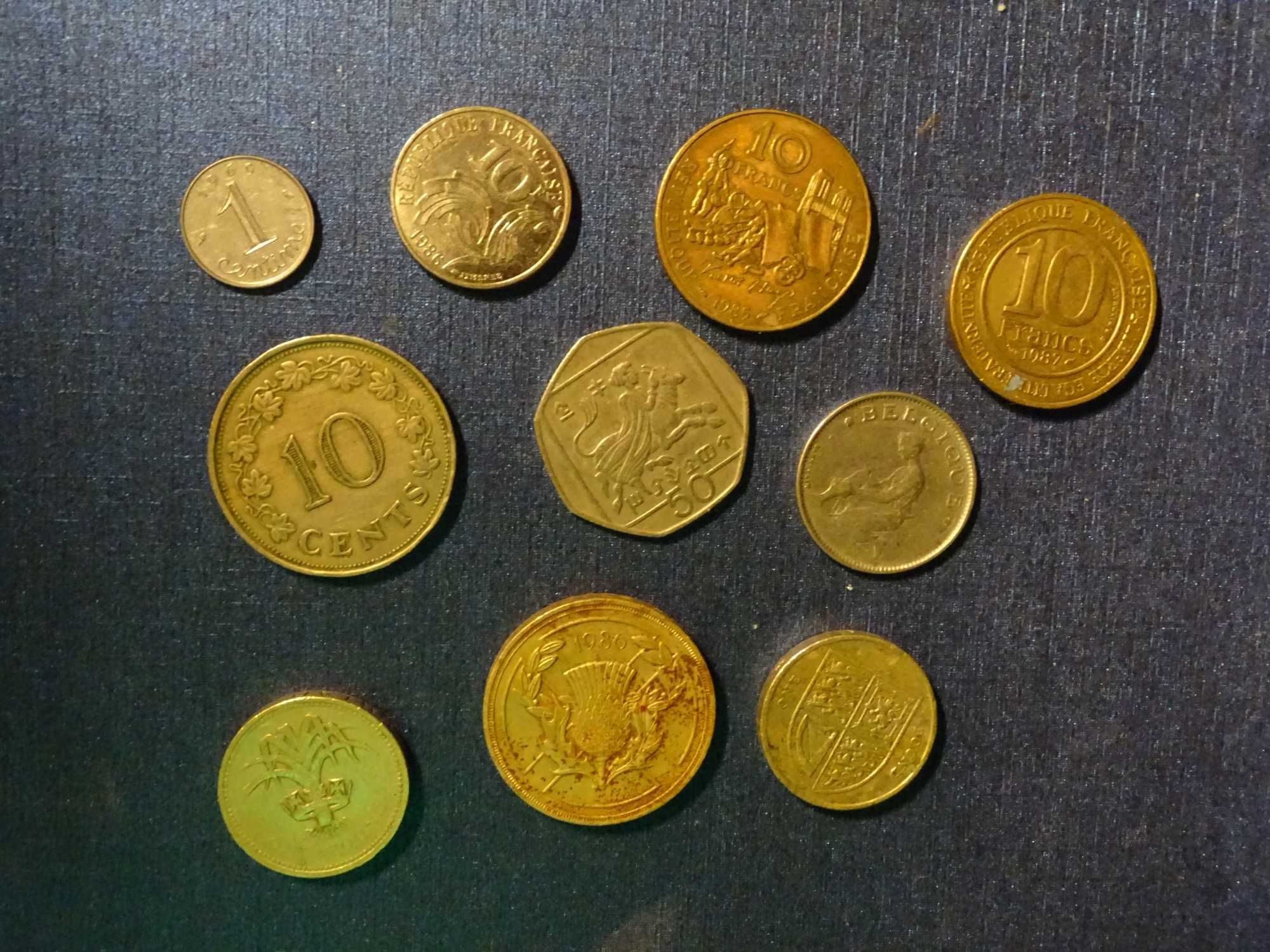 Monede straine, diferite