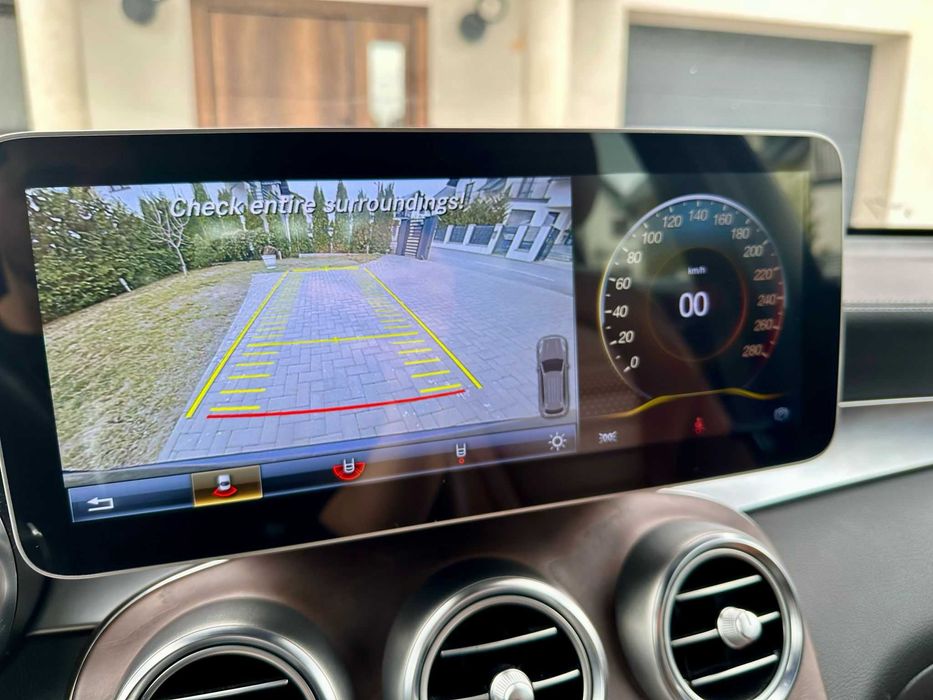 Ecran mare Mercedes C Class & GLC -touchscreen CarPlay și Android Auto
