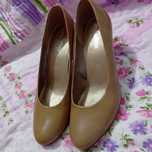 Pantofi dama 37,5, Gabor nude, piele & imitatie piele