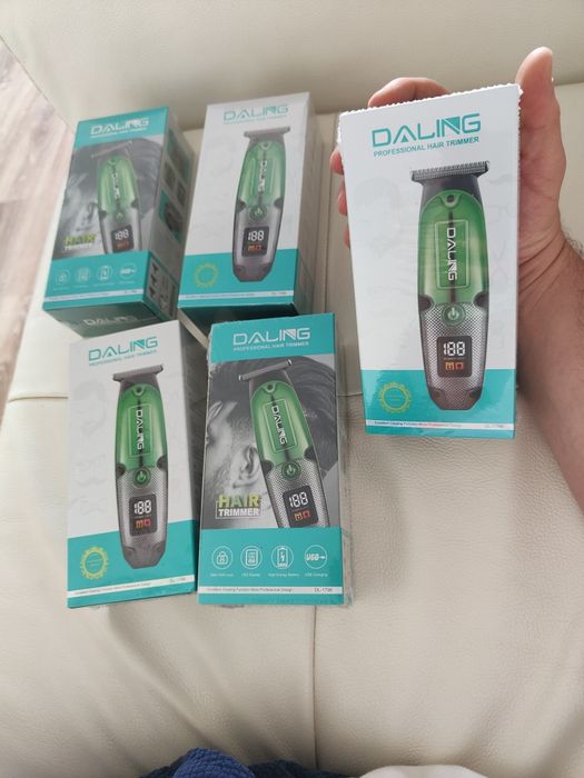 Mașină de tuns ras contur barba / Profesionala, acumulator & 2 viteze