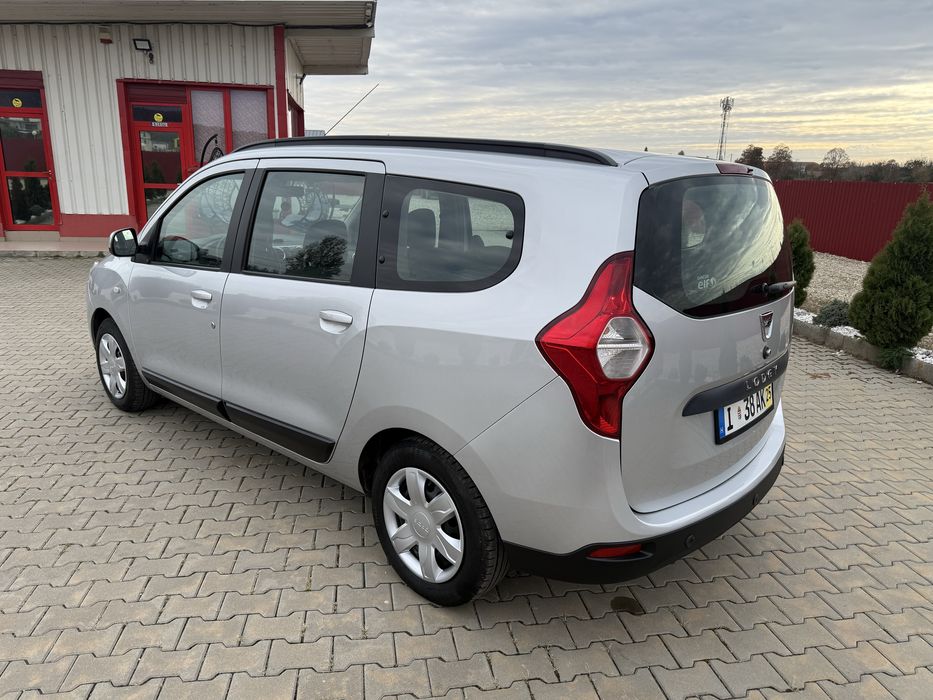 DACIA LODGY 7 LOCURI f dotat clima senzori 8 roti km reali impecabila