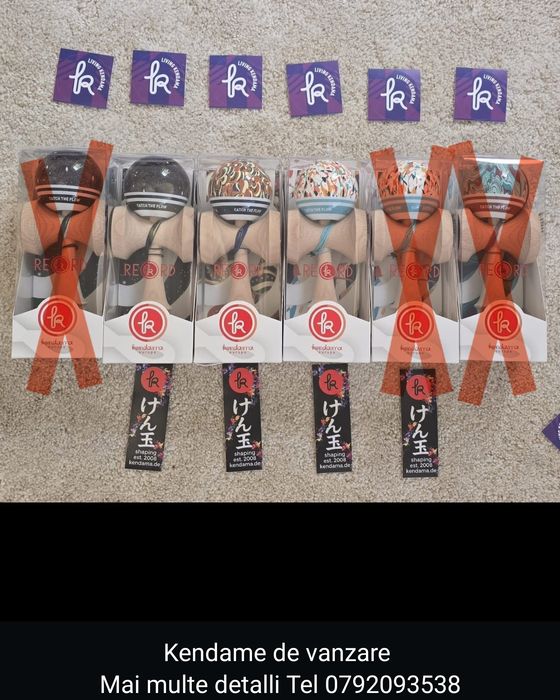 Vând Kendama Europe Record Aqua