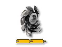 Set Freze Lambriu Profil Rotund 16 > 26 mm - 14.04UR HSS