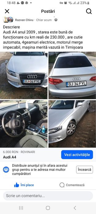Audi A4 B8AN2009