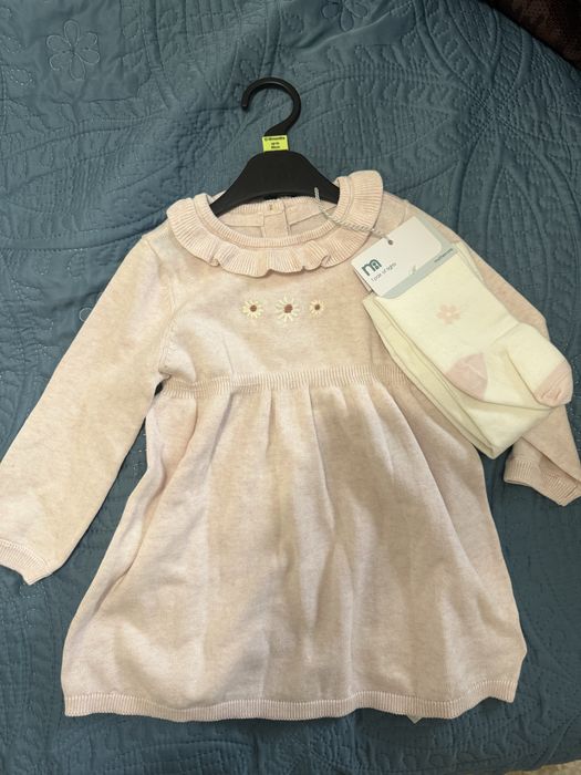 Продам платье+колготки mothercare