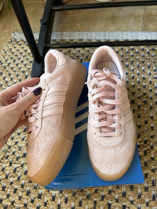 Adidas samba rose естествена кожа