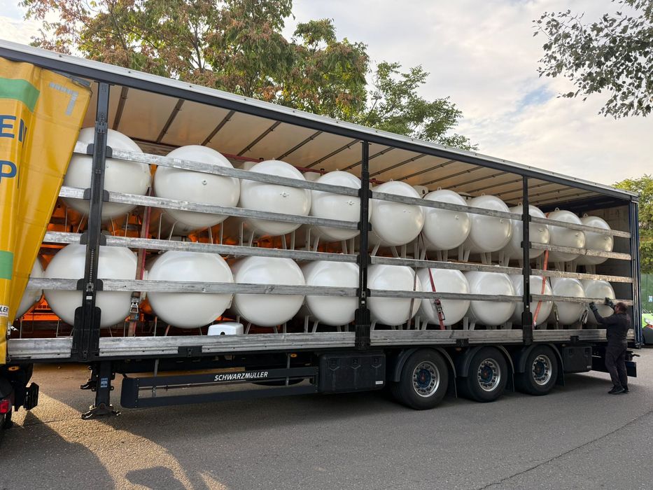Rezervor GPL 1750 l nou,recipient gaz,butelie GPL,bazin propan
