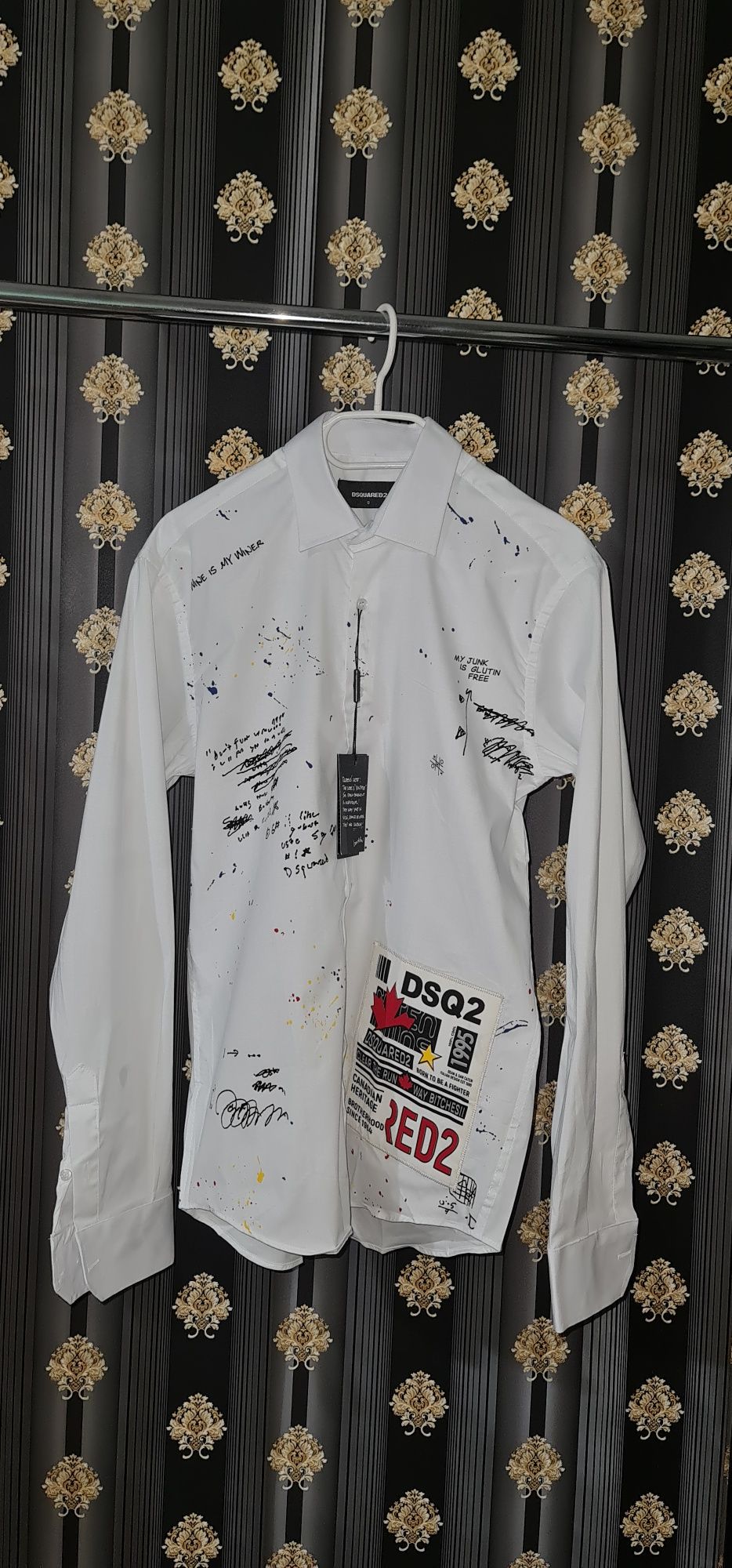 Cămașă alb x negru 2024 Dsquared2 icon
