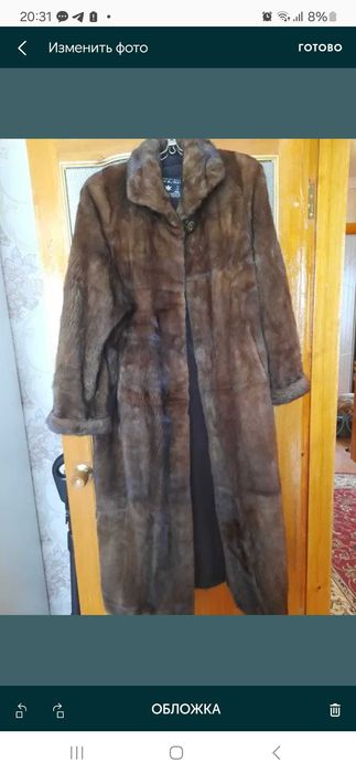Норковая шуба, в хорошем состоянии