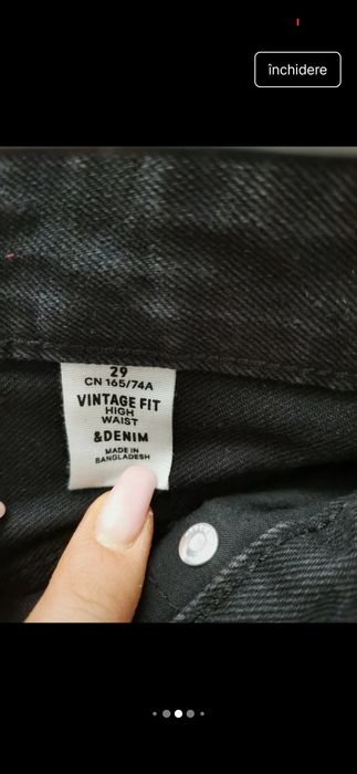 Blugi  H&M 29 noi