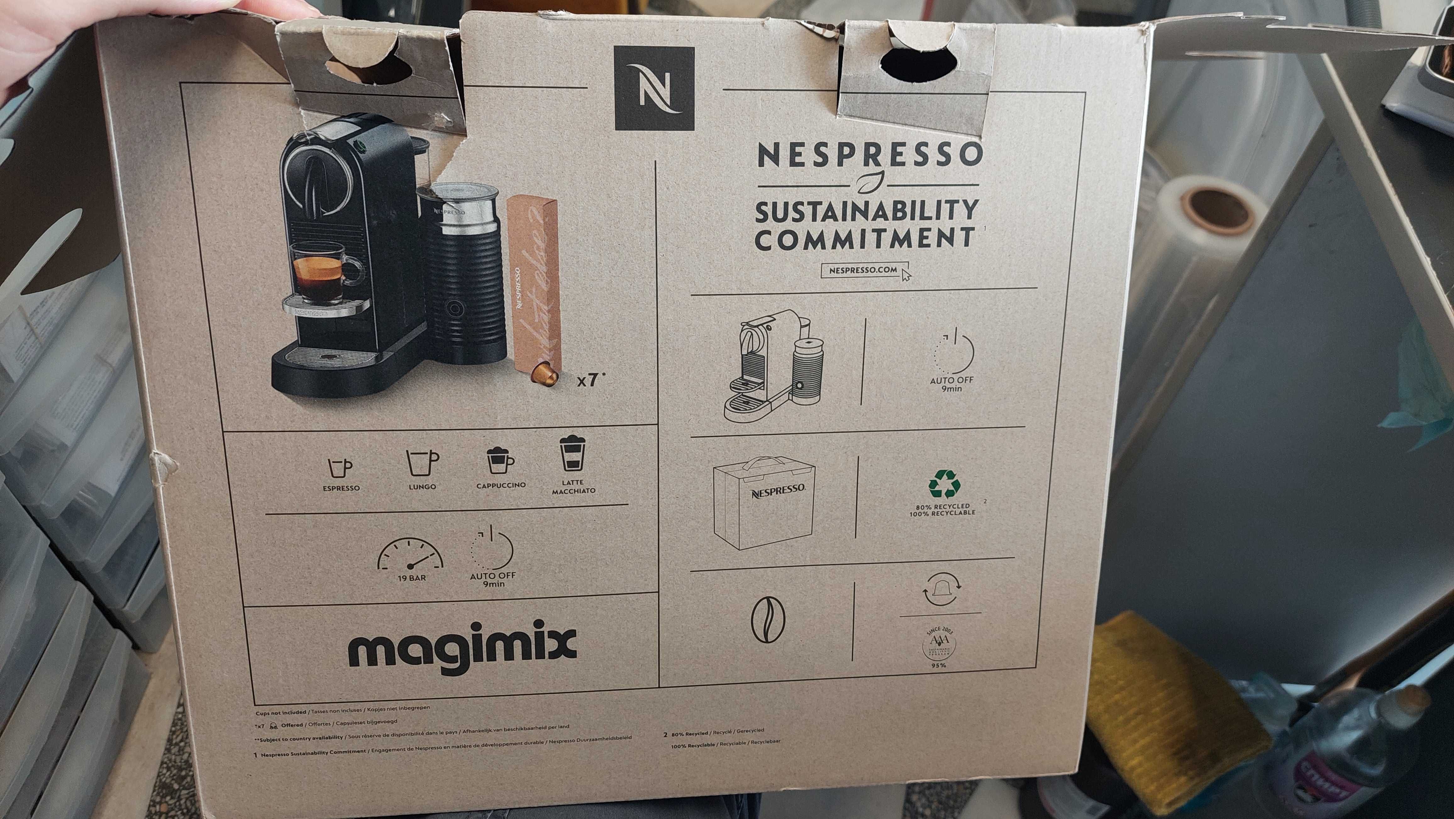 Кафе машина NESPRESSO citiz + milk
