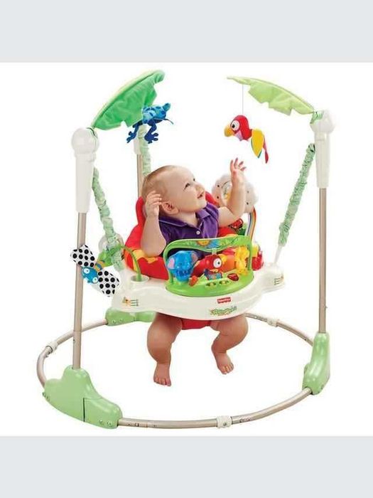 Висококачествено бънджи за бебе Fisher-Price Rainforest