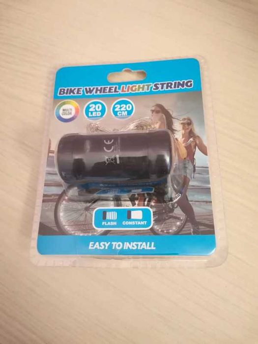 Leduri multicolor pentru rotile bicicletelor