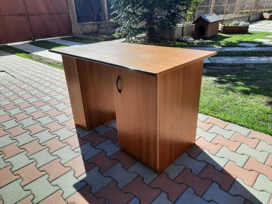 Birou pentru calculator cu rafturi 120x67x75