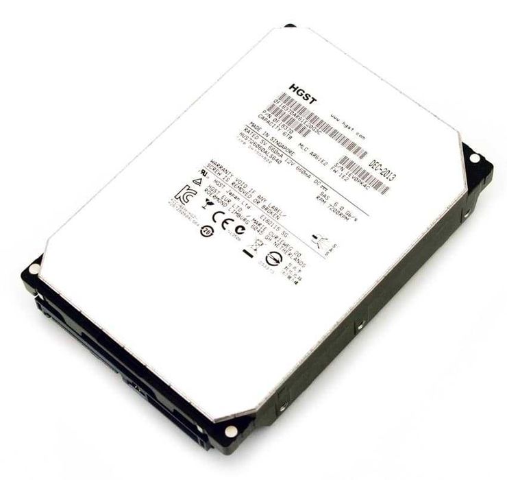 HDD HGST 6Tb Helium filled