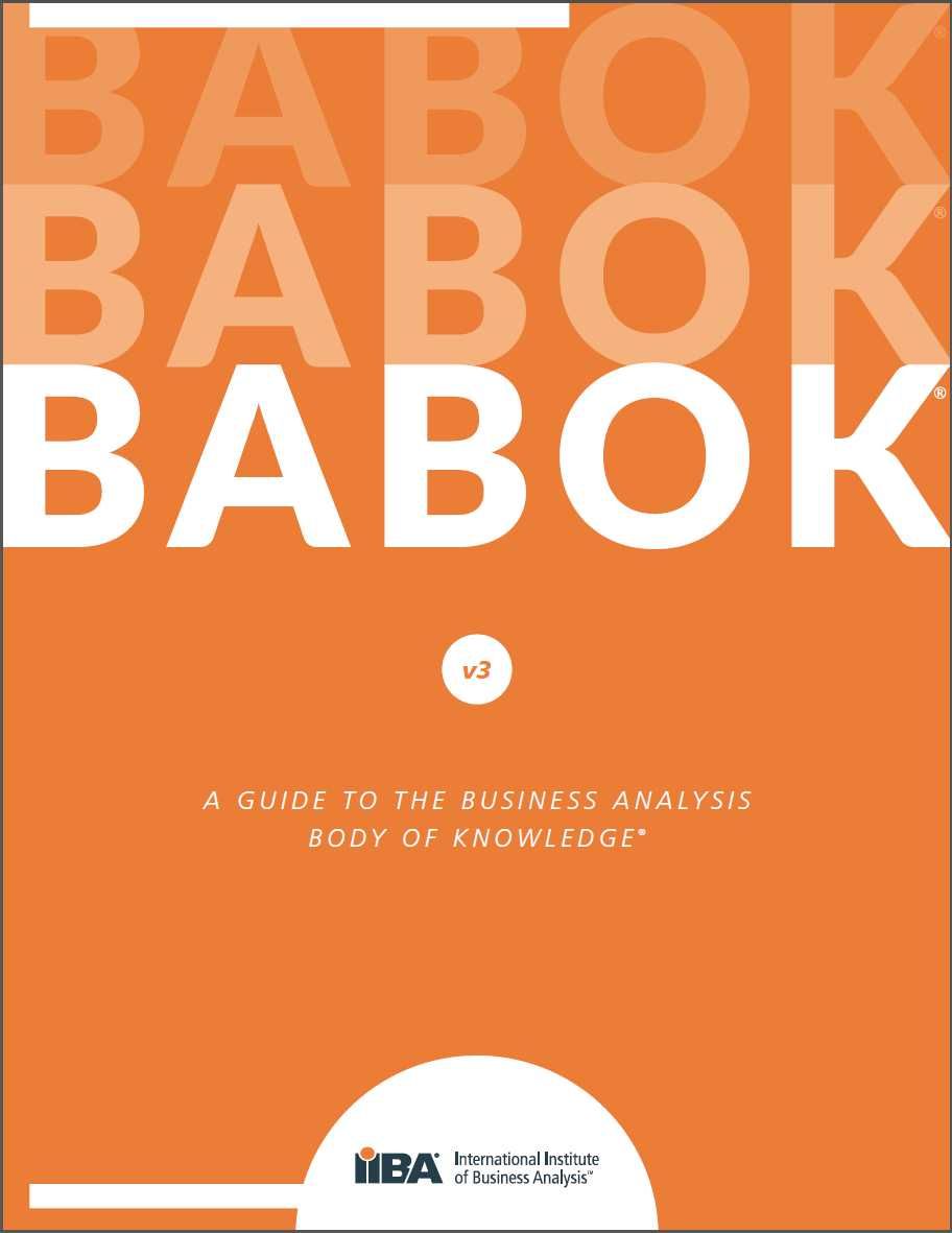 BABOK v3. Руководство к своду знаний по бизнес-анализу