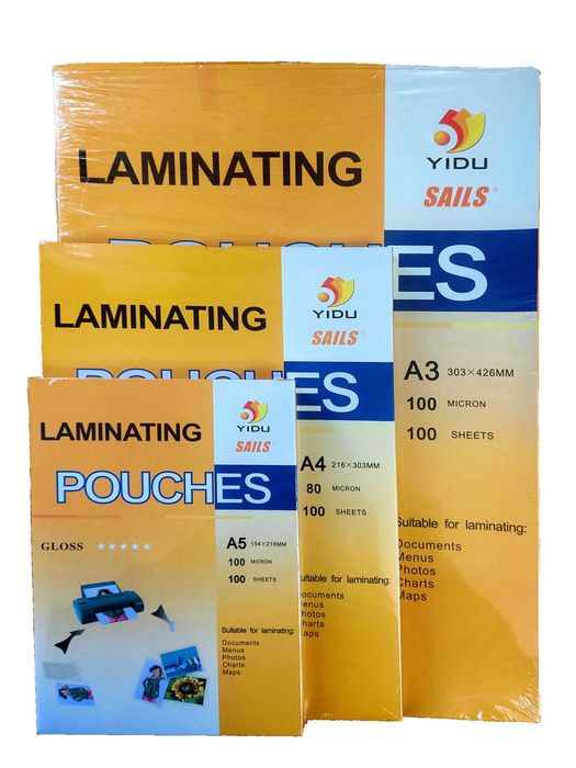 Пленка для ламинирования глянцевая YIDU