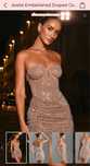 Рокля Oh Polly Embellished Drapped Corset