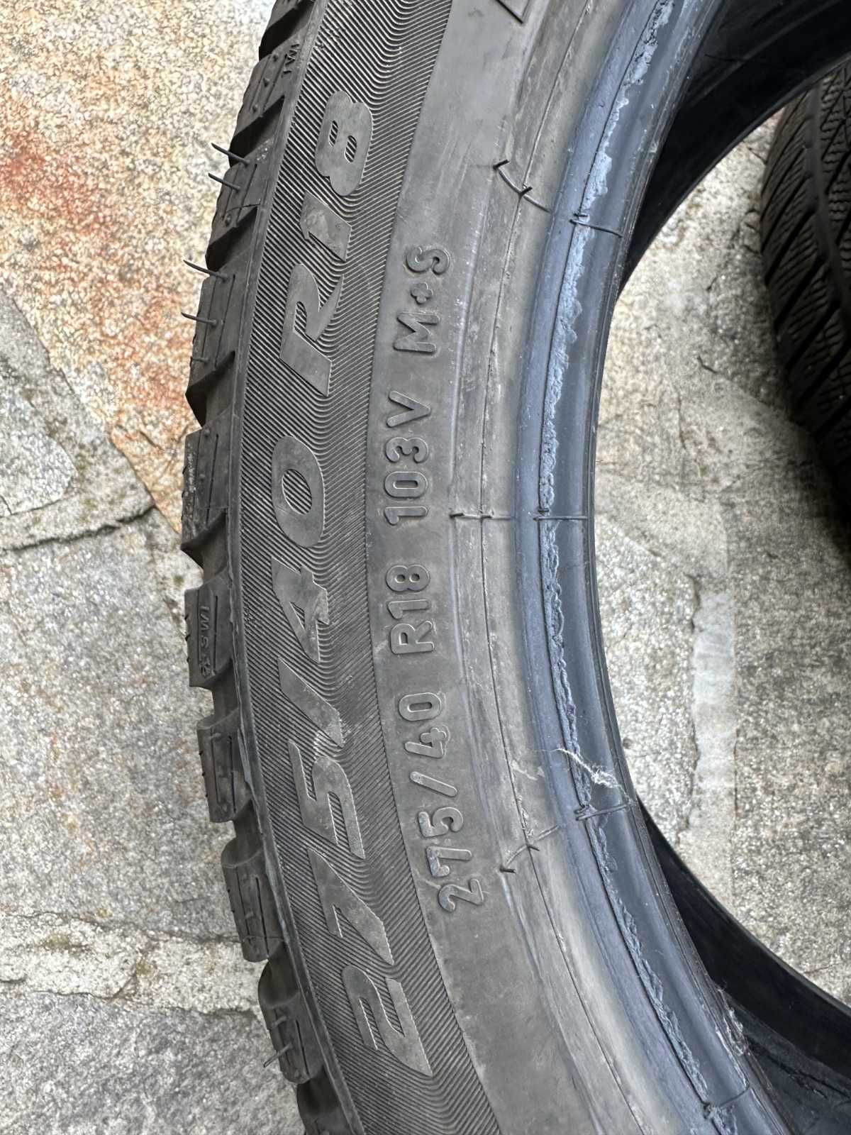 Pirelli Sottozero 3 зимни гуми размер 245/45 R18 / 275/40 R18 Runflat