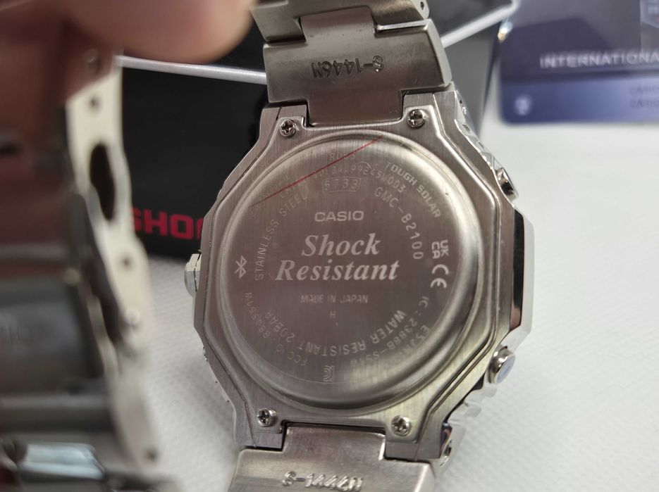 Ceas Casio g shock GMC B2100 Silver ciel ,Nou, Garantie 2 ani