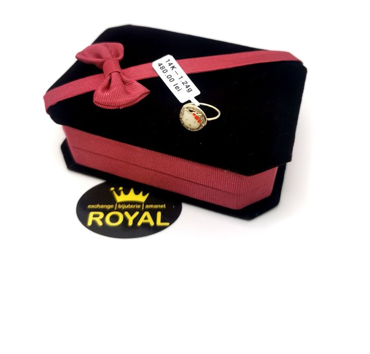 Bijuteria Royal inel din aur 14k 1.24 gr