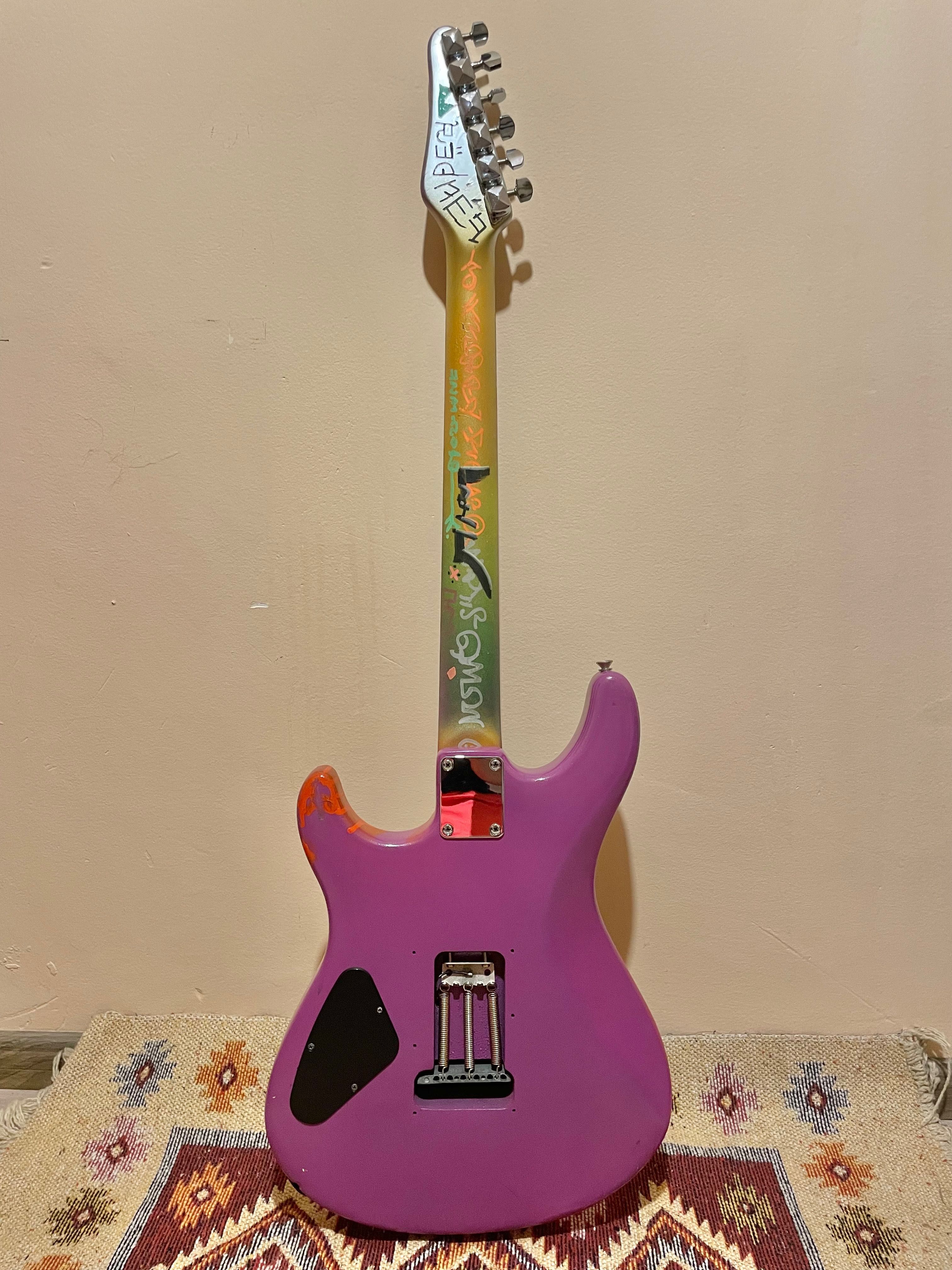 Chitara Electrica Handpainted