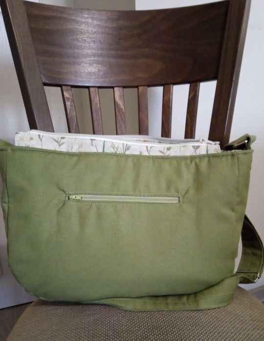 чанта от плат - ръчна изработка!