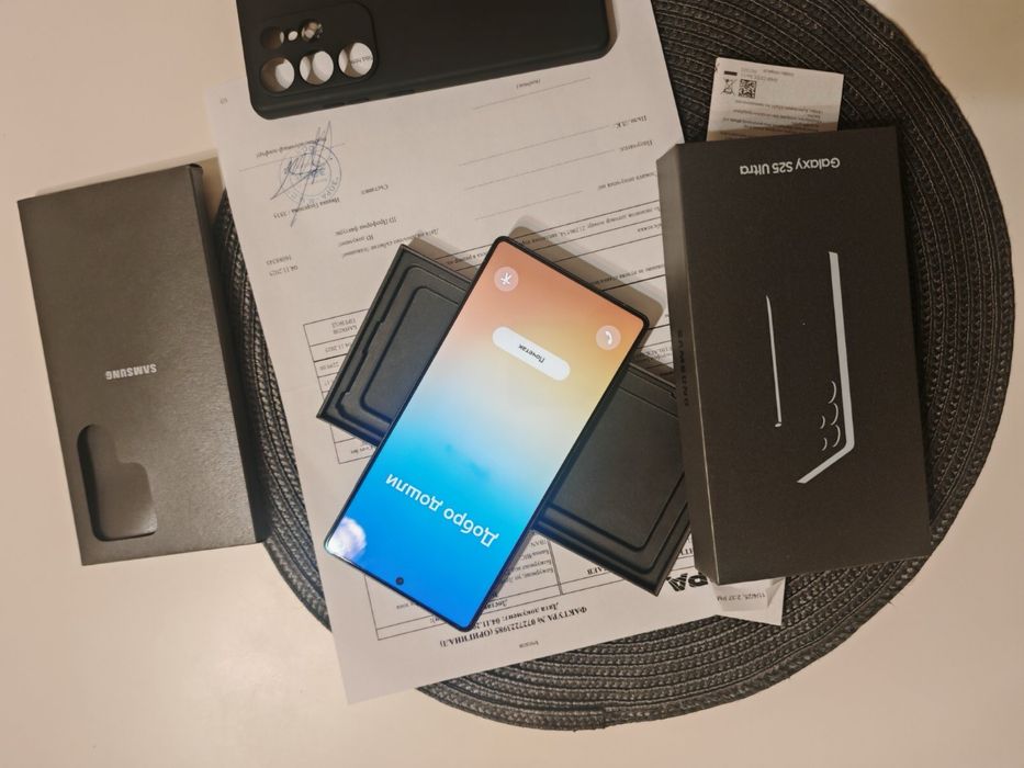 Samsung galaxy s25 Ultra JET Black НОВ