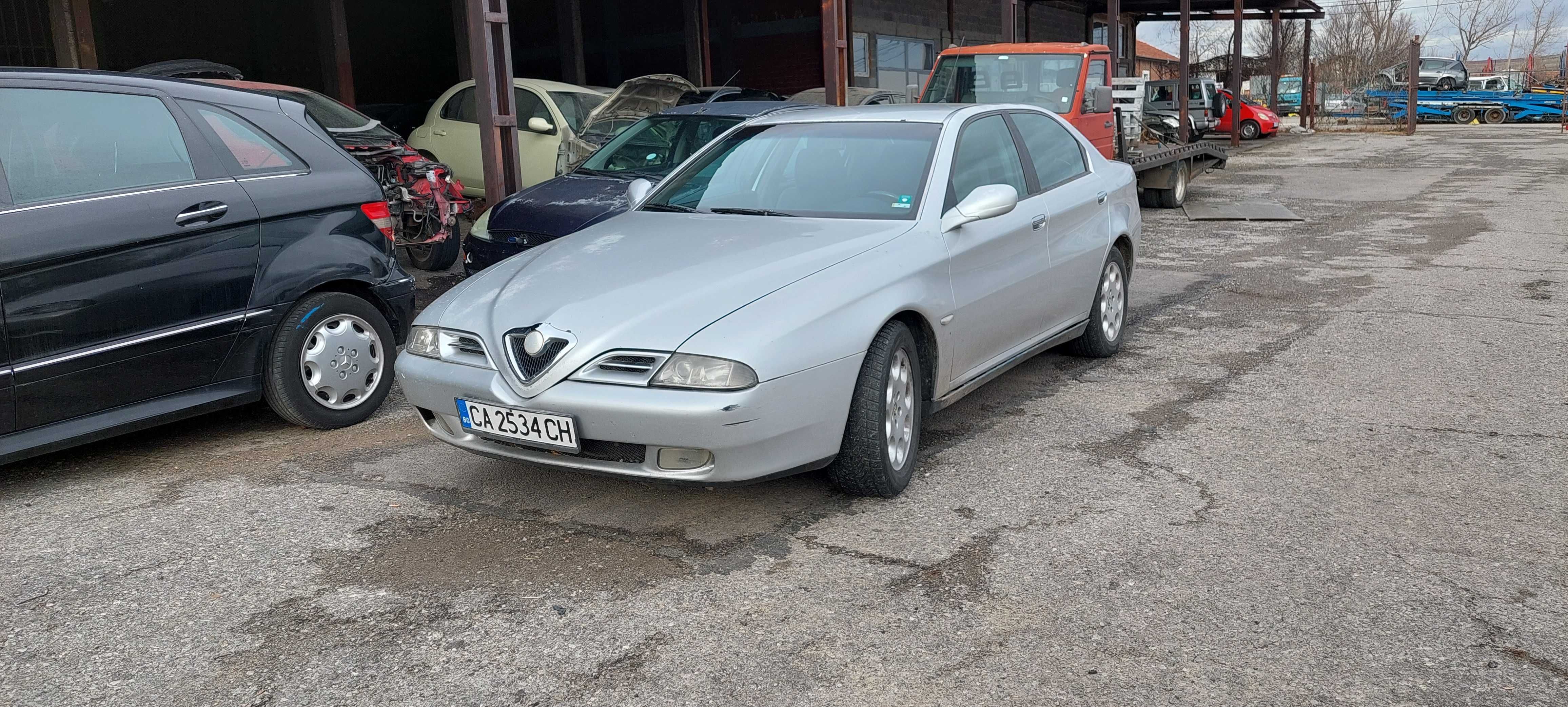 Alfa Romeo 166 2.4 JTD , Алфа Ромео на части ! 
Април 2003