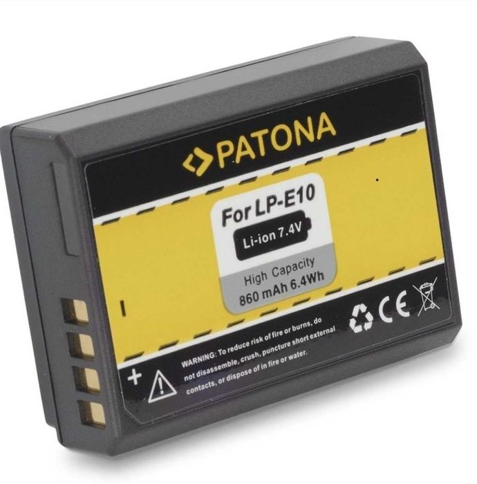 Acumulator LP-E10 pt Canon 1200D 1300D 2000D 4000D baterie