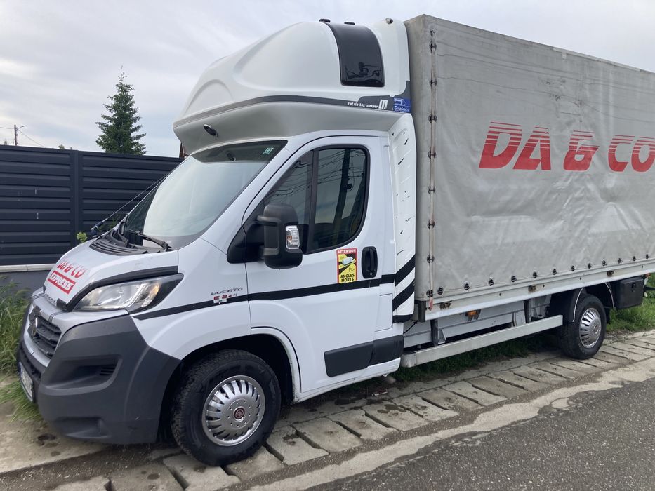 Fiat Ducato 2018, prelata 8 paleti-stare foarte buna