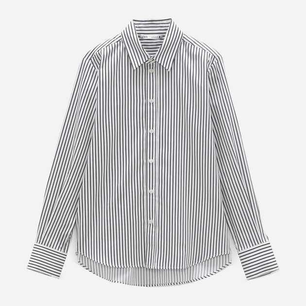 Дамска риза на райета Zara, 100% памук, XL