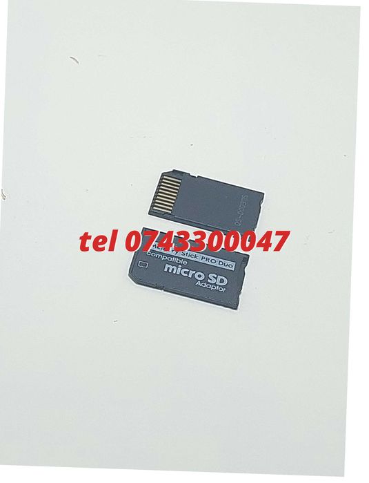 Adaptor Micro Sd La Memory Pro Duo Sony Psp Sau Aparate Foto