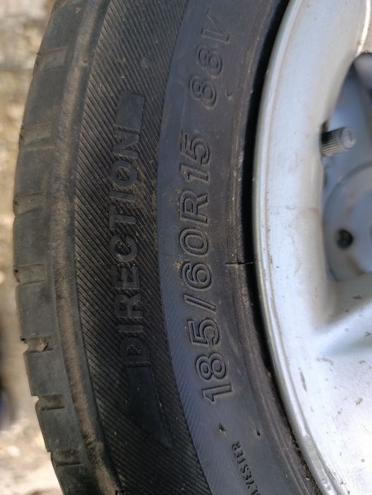 Set jante anvelope Renault Clio Dacia Logan Sandero R15 4x100