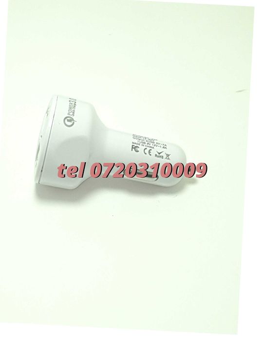 Superfastcharge Incarcator Auto Cu Patru Porturi Usb Partycharge