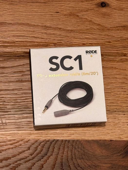 Rode SC 1 si SC 6 | prelungitor / adaptor lavaliera, microfon video