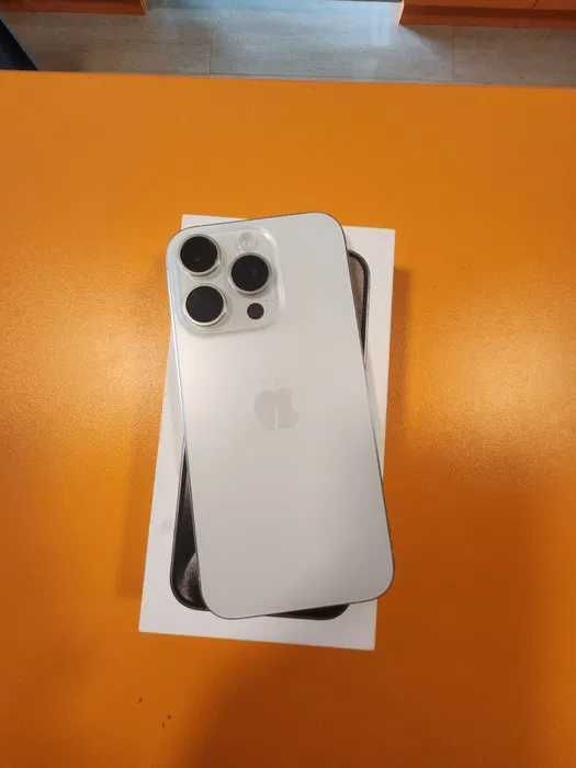 Iphone 15 Pro 256gb White Titanium, liber de retea, factura  garantie