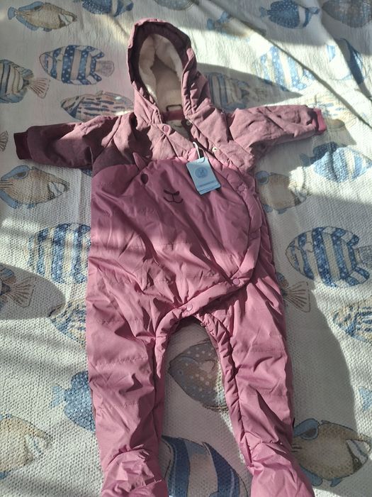 Sterntaler нов космонавт / ескимос за бебе момиче розов лилав р. 80