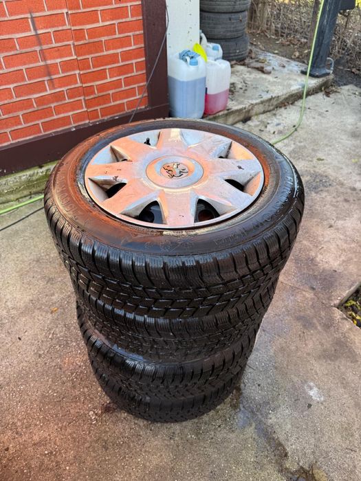 Roti Iarna Jante Cauciucuri Peugeot 215 60 R16 Renault 206 60 R16