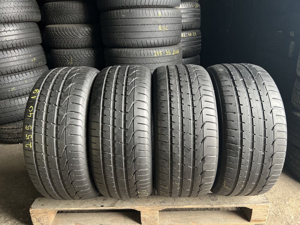 4 anvelope de vara 255/40/19 Pirelli!