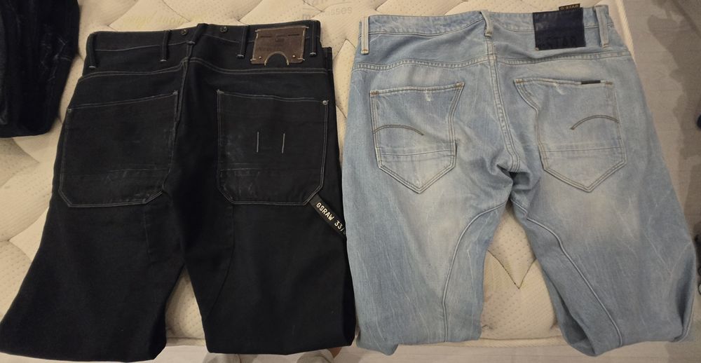 Мъжки дънки G-star, CK и други 32,33,34