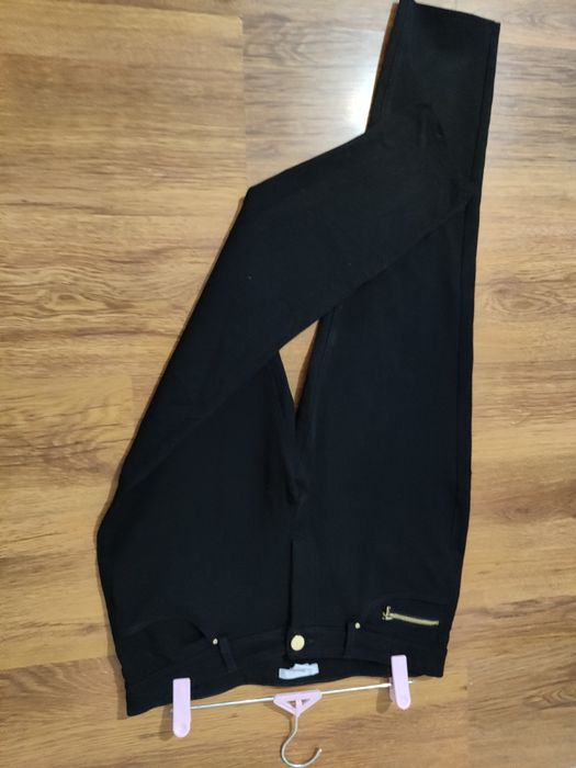 Pantaloni saten cu fundă Pimkie Mango Zara